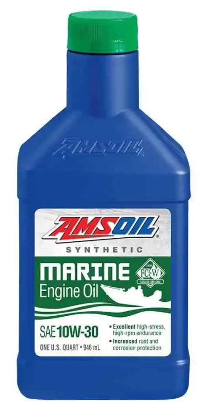 زيت بحريه امسويل Marine 10w-30 (ديزيل) عبوة 946مل - Amsoil