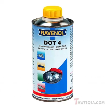 زيت فرامل رافينول DOT 4 عبوة 1 لتر - Ravenol