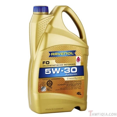 زيت موتور رافينول FO 5W30 تخليقي 4 لتر - Ravenol