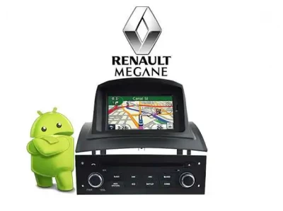 7" ِAndroid Car DVD GPS for RENUALT MEGANE 2005-2010 - Symphony