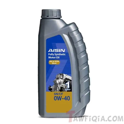 Aisin 0W40 Full Synthetic PAO ESTER Oil, 1 Litre - AISIN
