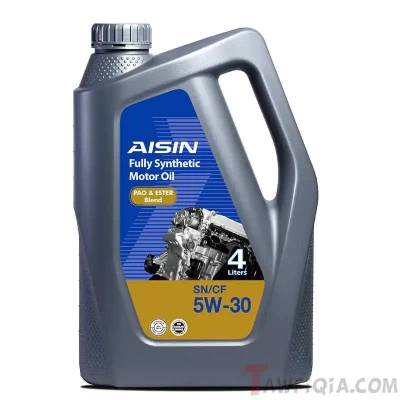 زيت موتور أيسين  5W30 تخليقي PAO ESTER عبوة 4 لتر - AISIN