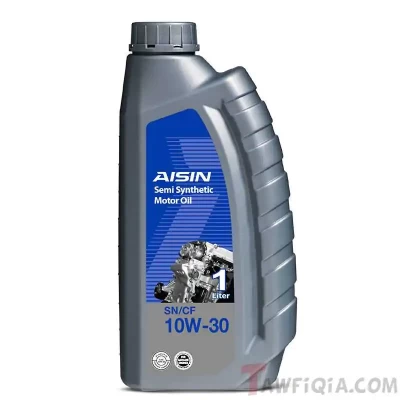 Aisin 10W30 Semi Synthetic SN Motor Oil, 1 Litre - AISIN