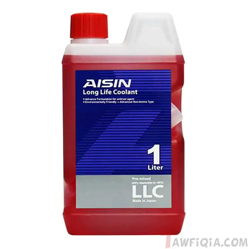 Long life coolant red. Антифриз AISIN. Long Life Coolant. AISIN Coolant Glycol 20% Premix. AISIN Oil-engine Coolant Glycol 20%/Red Premix 6/4l.